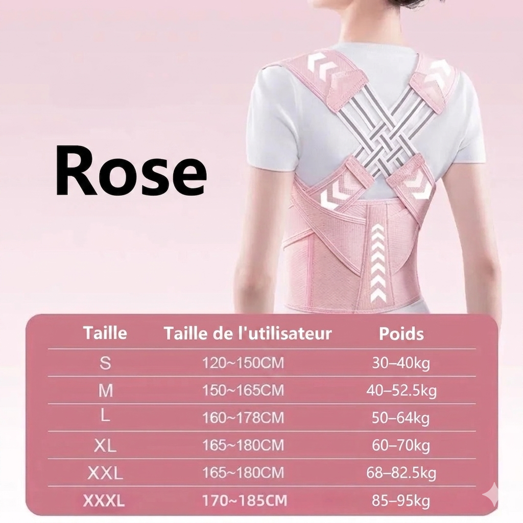 Ceinture ErgoRelief™  Améliore la Posture et soulage les douleurs épaules