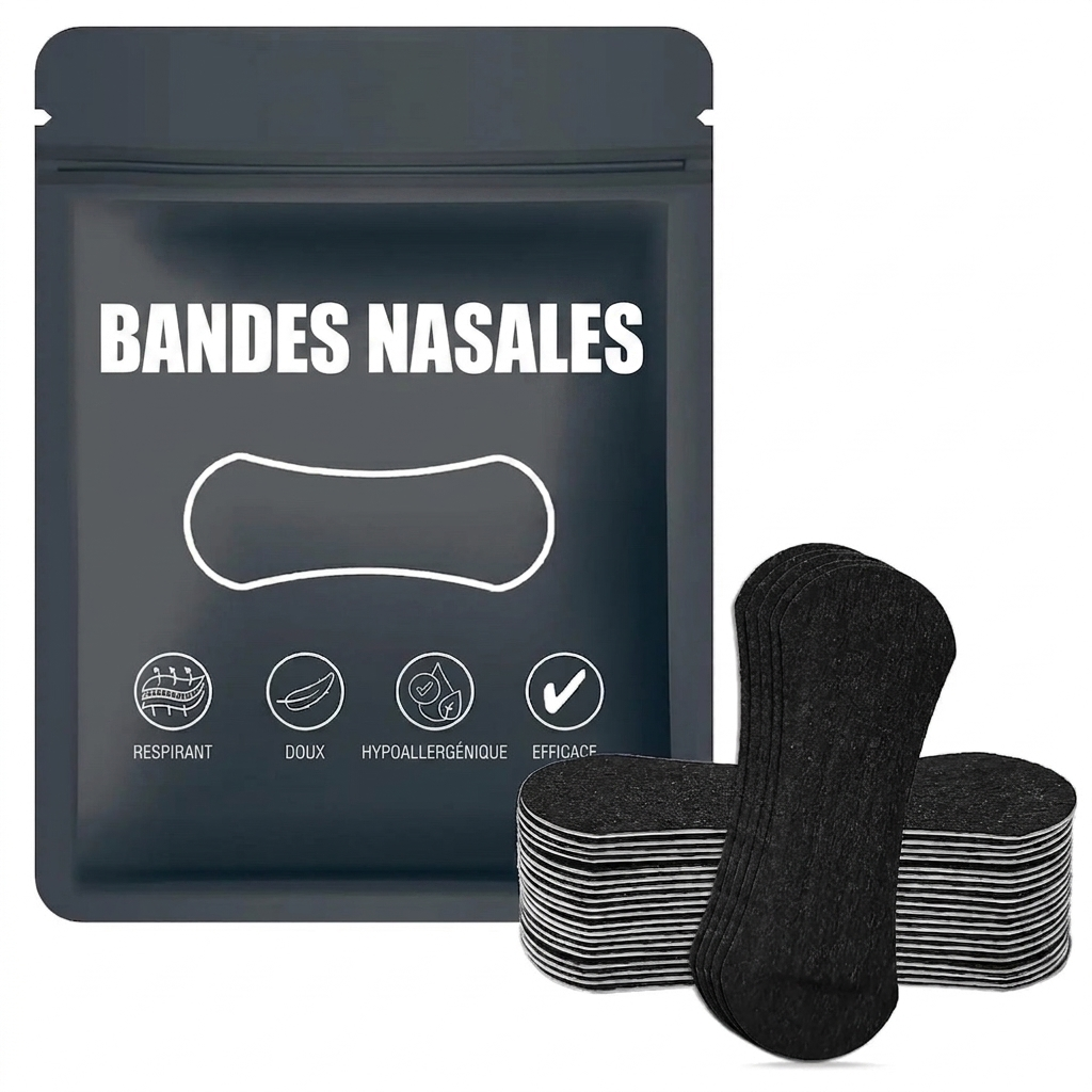 Bandes Nasales Respiratoires – Sommeil Plus Confortable
