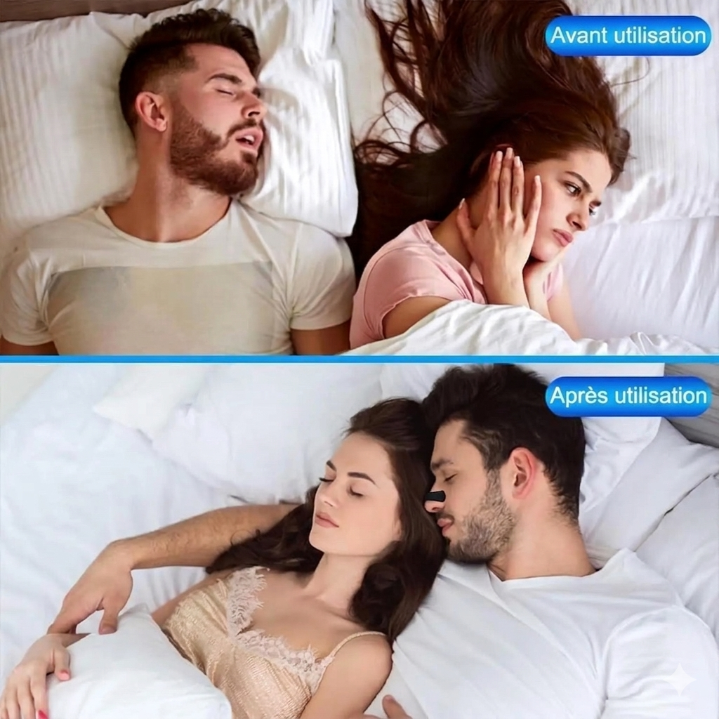 Bandes Nasales Respiratoires – Sommeil Plus Confortable